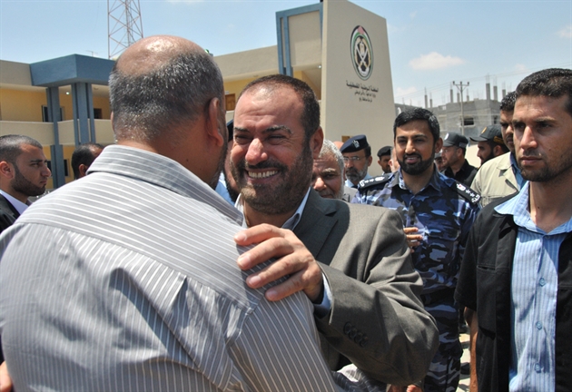 حفل افتتاح مركز شرطة محافظة رفح 29-6-2011