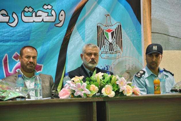 حفل افتتاح مركز شرطة محافظة رفح 29-6-2011