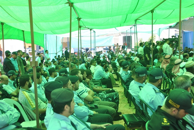 حفل افتتاح مركز شرطة محافظة رفح 29-6-2011