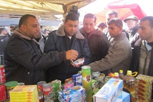 مباحث التموين تقود حملة تفتيشية في أسواق رفح