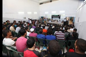 جلستين ارشاديتين وثلاث مقابلات فردية لأمن الشرطة والربيع