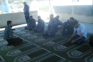 حملة دروس لمنتسبي الأمن بالوسطى