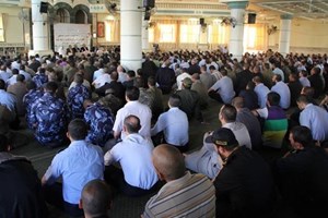 لقاء سياسي لمدراء الأجهزة الأمنية برفح