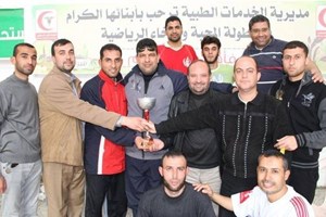 الخدمات تنظم بطولة "المحبة والإخاء" لكرة القدم