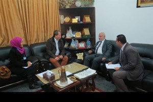 النائب العام يناقش مع مؤسسة سويسرية "قضايا الأحداث"