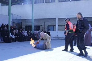 سلسلة محاضرات تدريبية عن الحرائق بالوسطى