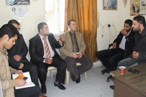 علاقات الداخلية تزور مجلس طلبة "القدس المفتوحة "