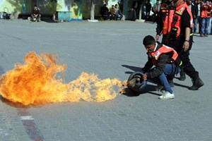  6295 مستفيد من دورات الدفاع المدني بفبراير