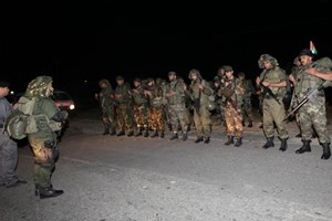 بالصور...مديرية التدريب تنظم مسيراً لدورة "قادة السرايا" 