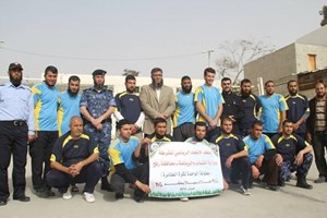 هيئة الحدود يفوز ببطولة الوحدة لكرة الطائرة