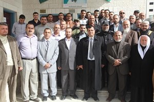 قادة وأركان الداخلية في ضيافة المستشفى الأردني غزة "28"