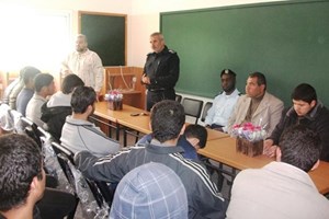 توجيه الوسطى ينظم ملتقى أمني لطلاب الثانوية