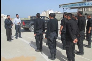 توجيه غزة ينظم جولات ميدانية لأمن الجامعات