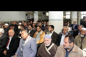 شرطة جباليا النزلة تلتقي بوجهاء المنطقة