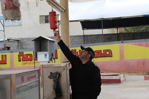 جولة تفتيشية على المخابز ومحطات الوقود بالوسطى