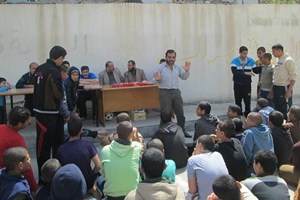 يوم ترفيهي رياضي للأحداث بمؤسسة الربيع