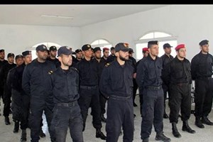 الضبط الميداني بالشمال ينظم طابور أركان لكوادره