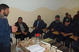 دورة تدريبية لشرطة الحراسات برفح 