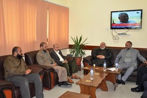 التوجيه السياسي يبحث التعاون مع "الإمداد والتجهيز"