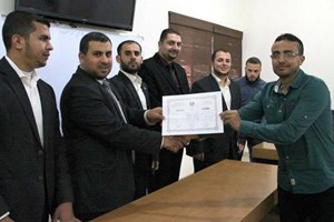 التدريب الإعلامي يختتم دورة الضيافة وفن الإتيكيت