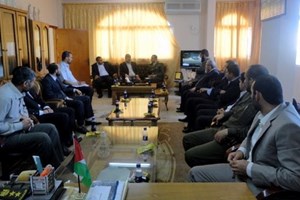 القضاء العسكري يبحث التعاون مع حركة الأحرار