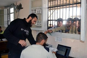 The priority for travel on Monday to the seven returned buses