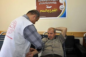 الإمداد والتجهيز تنظم حملة للتبرع بالدم