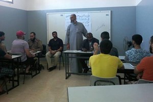 التوجيه السياسي  ينظم سلسلة محاضرات للأجهزة الأمنية في الوسطى