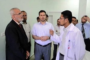 المستشفى الجزائري يبحث تبادل الخبرات مع مجمع ناصر الطبي