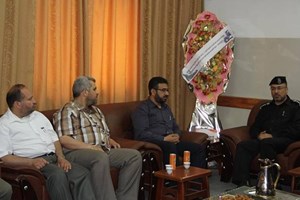 الخدمات الطبية تبحث التواصل مع الدفاع المدني 