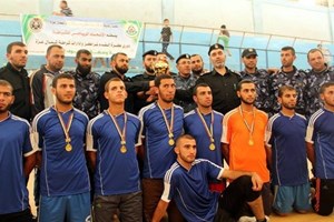 شرطة الشمال تختتم دوري كرة القدم لإداراتها