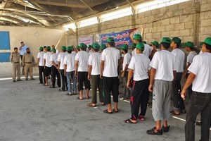 افتتاح المخيم الصيفي الثالث لنزلاء مركز إصلاح خانيونس 