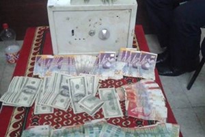 مباحث الشمال تضبط خزنة أموال مسروقة بقيمة 14 ألف دولار