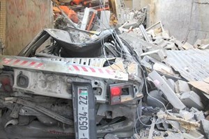 Israeli airstrikes kill 5 on eighth day of Gaza assault