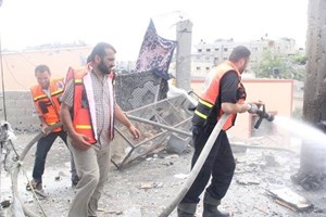 العميد السعودي: الاحتلال تعمد استهداف طواقم الدفاع المدني والإسعاف