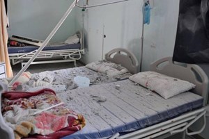 صور .. العقيد الكحلوت: استهداف مستشفى بلسم  خرق فاضح للقانون الدولي الإنساني