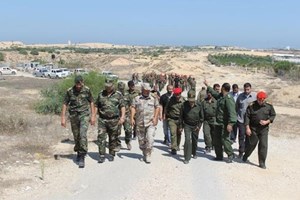 بالصور.. قيادة الأمن الوطني تتفقد الحدود الجنوبية