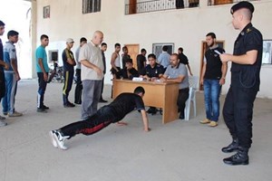 بدء اختبارات اللياقة لـ 100 طالب جديد بكلية الرباط