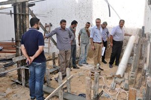 الإمداد و التجهيز تنفذ أعمال صيانة لمركز اصلاح الشمال