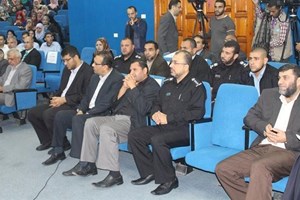 الدفاع المدني يتسلم معدات إطفاء وإنقاذ من قطر الخيرية