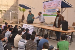 مفوضية غزة تنظم يوم رياضي ترفيهي لنزلاء مؤسسة الربيع