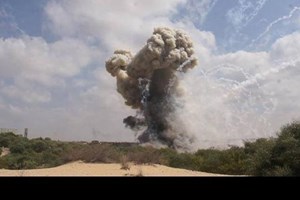 هندسة المتفجرات تتلف 2 طن من مخلفات الاحتلال