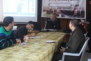 الدفاع المدني يناقش تنفيذ إجراءات الوقاية والسلامة لبرج "شوا وحصري"