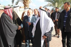 لجنة خالد بن الوليد بالقرارة تنظم لقاءً خاصاً للوجهاء والمخاتير