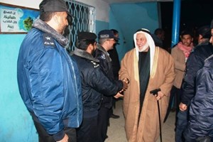 توجيه الوسطى ينظم جولة ليلية على الأجهزة الأمنية