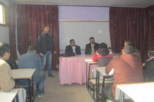 توجيه غزة يفتتح دورة في الإسعافات الأولية لطلاب التدريب المهني