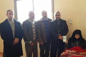 داخلية الشمال تصدر بطاقة هوية بدل فاقد لزوجة شهيد مصابة بجراح بليغة