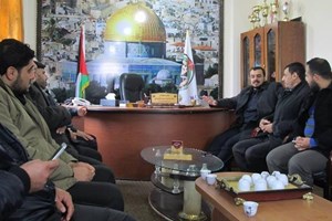 الشئون الاجتماعية تبحث التعاون المشترك مع شرطة شمال غزة