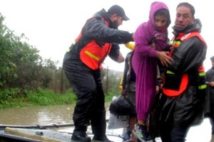 الدخلية: الدفاع المدني وإدارات الوزارة تواصل عملها على مدار الساعة للحد من آثار المنخفض