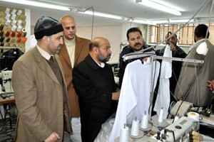 أبو ماضي والكيالي يتفقدان وُرش الإمداد والتجهيز